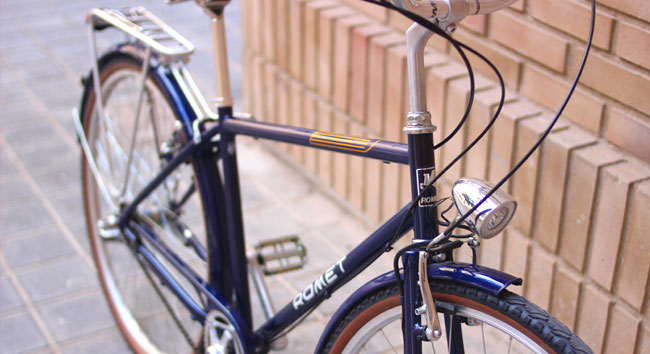 Bici Romet Vintage retro biciclasica valencia marron azul regalazo